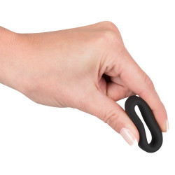 Black Velvets Cockring Velvet Ring S Noir 26mm